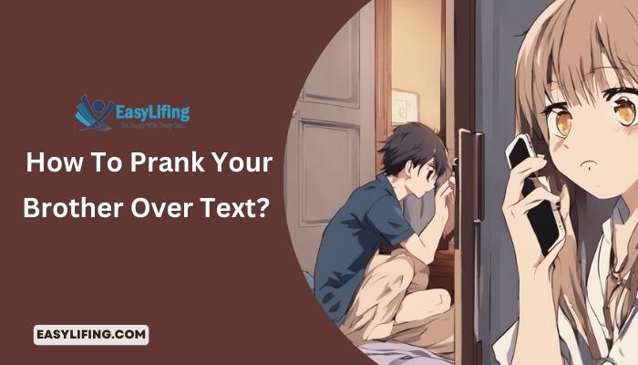 How To Prank Your Brother Over Text_ Creative Ideas -EasyLifing